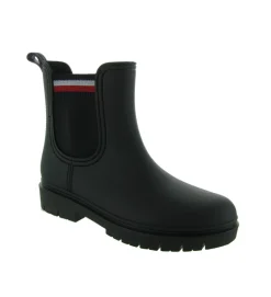 bottines et boots - Caoutchouc - femme - Caoutchouc - Noir - Tommy hilfiger