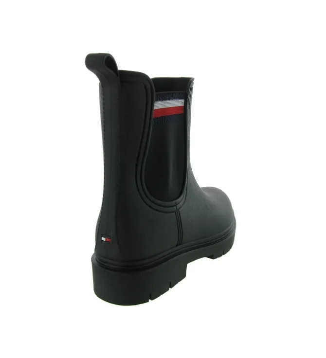bottines et boots - Caoutchouc - femme - Caoutchouc - Noir - Tommy hilfiger