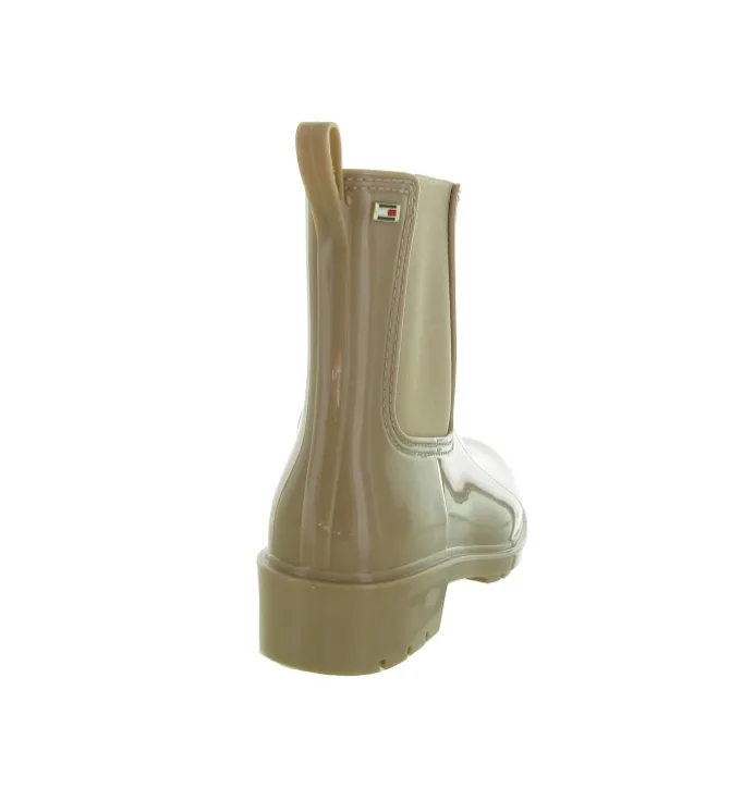 bottines et boots - Caoutchouc - femme - Caoutchouc - Beige - Tommy hilfiger