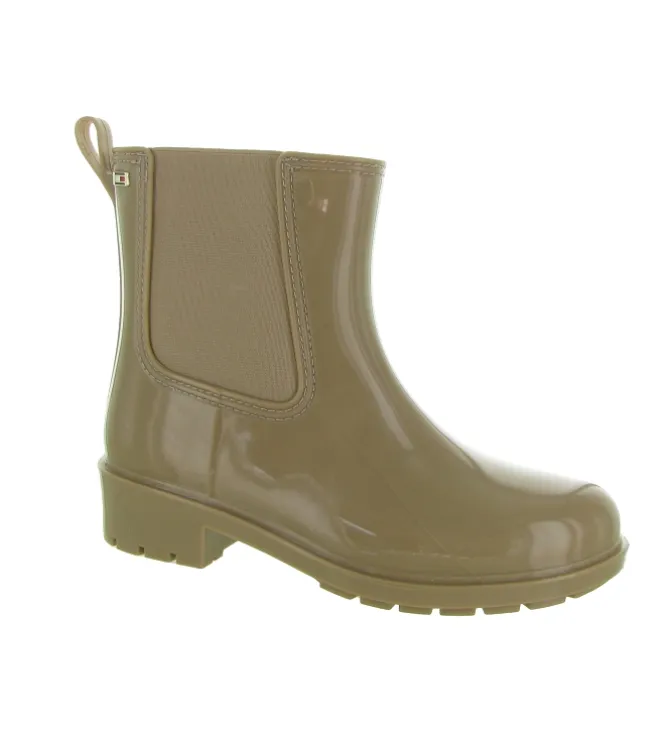 bottines et boots - Caoutchouc - femme - Caoutchouc - Beige - Tommy hilfiger