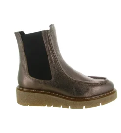 bottines et boots - Casual - femme - Cuir - Bronze - Pedro miralles