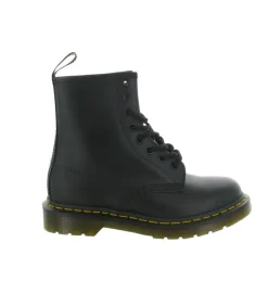bottines et boots - Casual - femme - Cuir - Noir - Doc martens