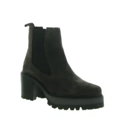 bottines et boots - Casual - femme - Nubuck - Marron - Alpe