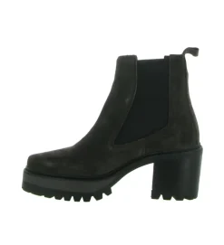bottines et boots - Casual - femme - Nubuck - Marron - Alpe