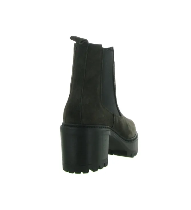 bottines et boots - Casual - femme - Nubuck - Marron - Alpe