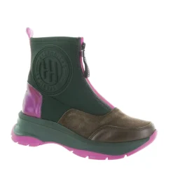 bottines et boots - Casual - femme - Synthétique - Kaki - Hispanitas
