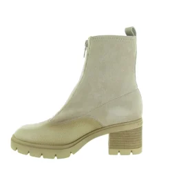 bottines et boots - Casual - femme - Cuir - Beige - Hispanitas
