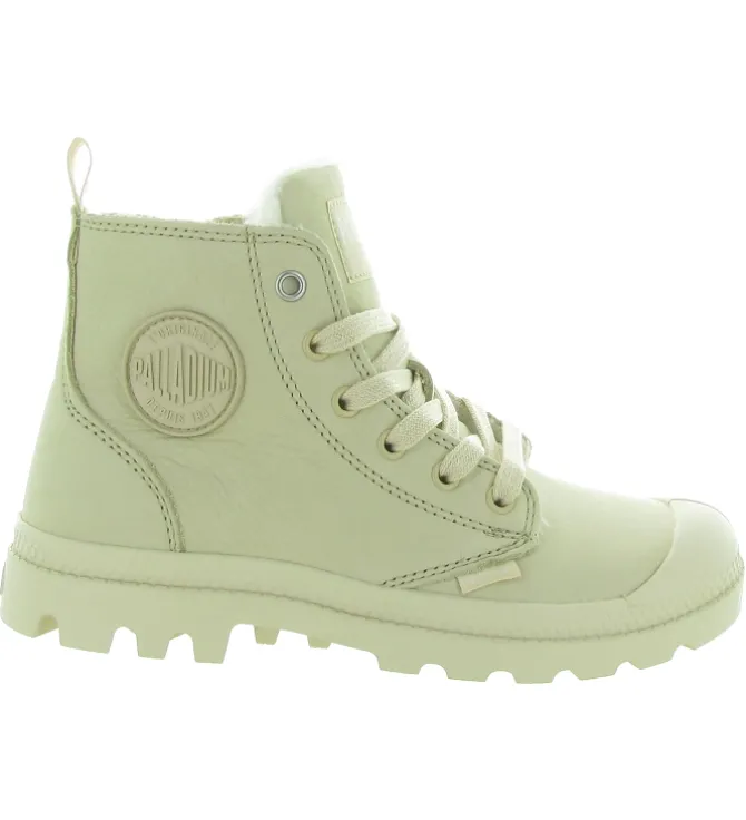 bottines et boots - Casual - femme - Nubuck - Beige - Palladium