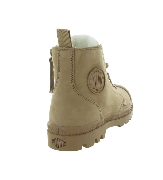 bottines et boots - Casual - femme - Nubuck - Beige - Palladium