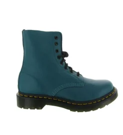 bottines et boots - Casual - femme - Cuir - Bleu - Doc martens