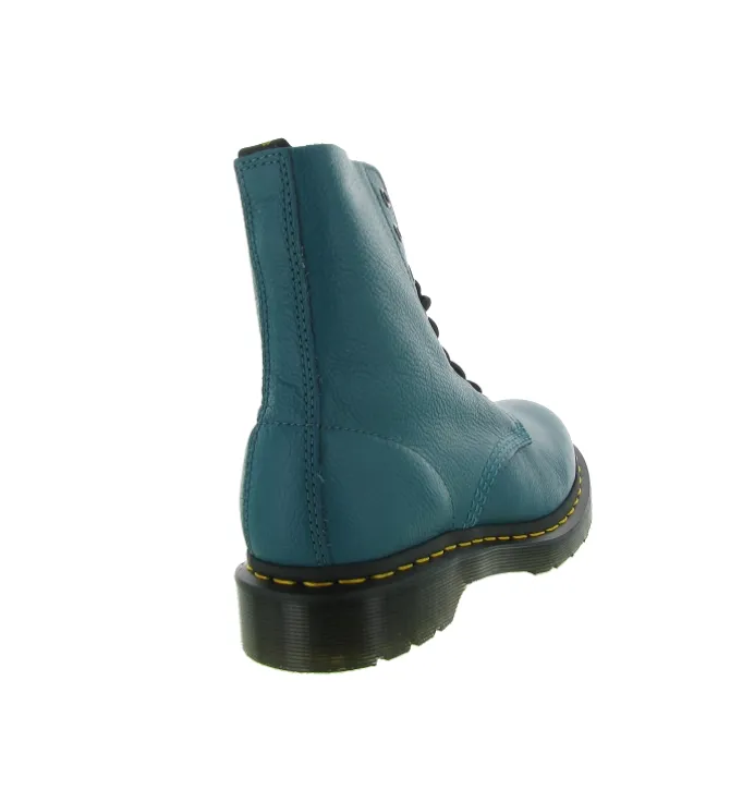 bottines et boots - Casual - femme - Cuir - Bleu - Doc martens