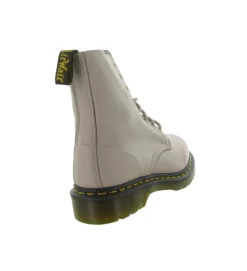 bottines et boots - Casual - femme - Cuir - Gris - Doc martens