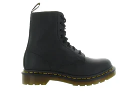 bottines et boots - Casual - femme - Cuir - Noir - Doc martens