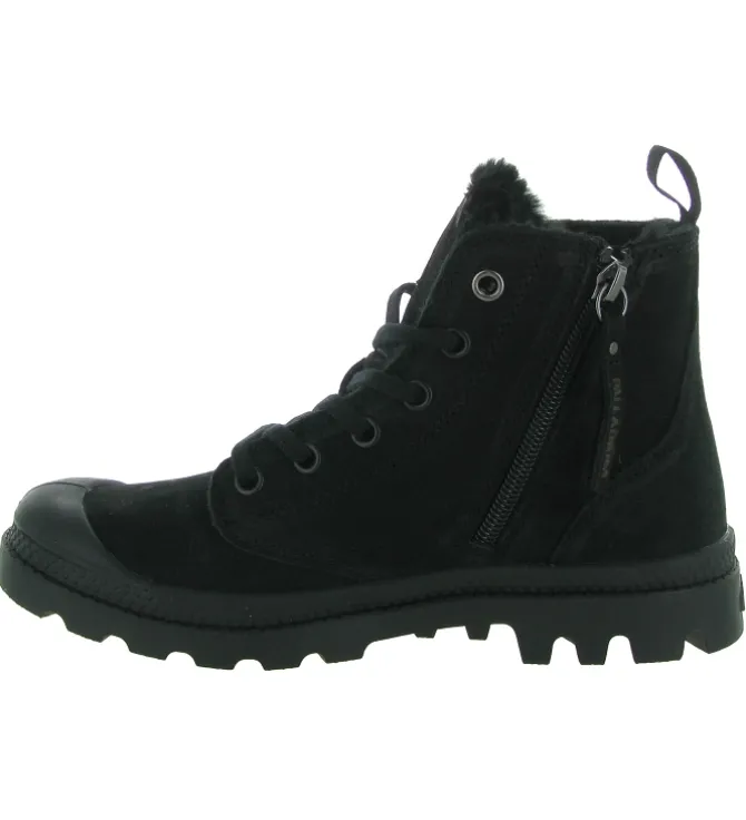 bottines et boots - Casual - femme - Nubuck - Noir - Palladium