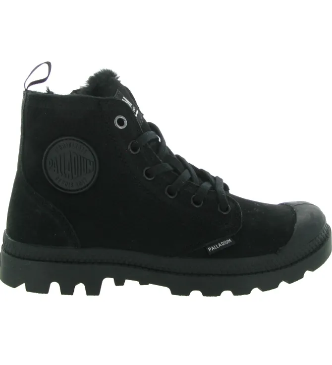 bottines et boots - Casual - femme - Nubuck - Noir - Palladium