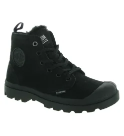 bottines et boots - Casual - femme - Nubuck - Noir - Palladium