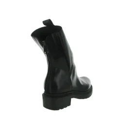 bottines et boots - Casual - femme - Cuir - Noir - Metisse