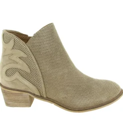 bottines et boots - Casual - femme - Nubuck - Beige - Alpe