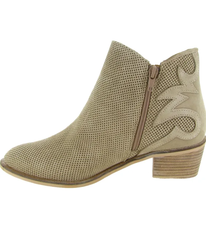bottines et boots - Casual - femme - Nubuck - Beige - Alpe