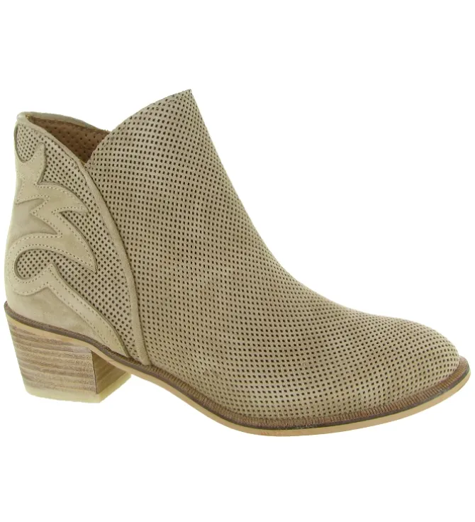 bottines et boots - Casual - femme - Nubuck - Beige - Alpe