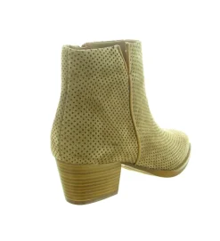 bottines et boots - Casual - femme - Nubuck - Taupe - Alpe