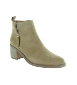 bottines et boots - Casual - femme - Cuir - Beige - Alpe