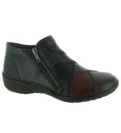 bottines et boots - Casual - femme - Cuir - Noir - Remonte