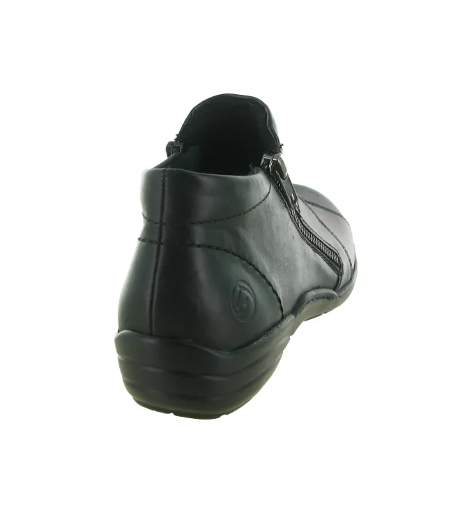 bottines et boots - Casual - femme - Cuir - Noir - Remonte