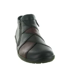 bottines et boots - Casual - femme - Cuir - Noir - Remonte