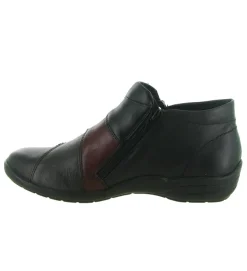 bottines et boots - Casual - femme - Cuir - Noir - Remonte