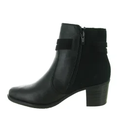 bottines et boots - Casual - femme - Synthétique - Noir - Rieker