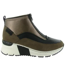 bottines et boots - Casual - femme - Synthétique - Marron - Rieker