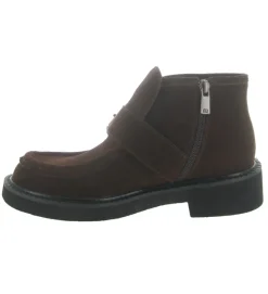 bottines et boots - Casual - femme - Nubuck - Marron - Bibi lou