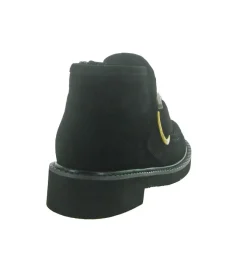 bottines et boots - Casual - femme - Nubuck - Noir - Bibi lou