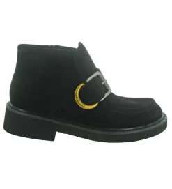 bottines et boots - Casual - femme - Nubuck - Noir - Bibi lou