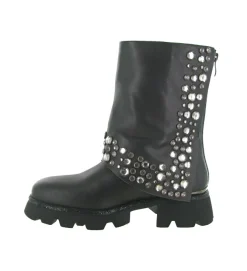bottines et boots - Casual - femme - Cuir - Noir - Alma en pena