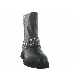 bottines et boots - Casual - femme - Cuir - Noir - Alma en pena