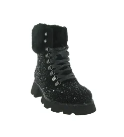 bottines et boots - Casual - femme - Cuir - Noir - Alma en pena