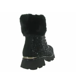 bottines et boots - Casual - femme - Cuir - Noir - Alma en pena