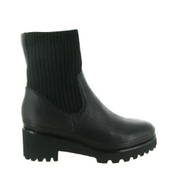 bottines et boots - Casual - femme - Cuir - Noir - Fugitive