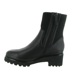 bottines et boots - Casual - femme - Cuir - Noir - Fugitive