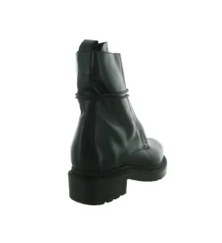 bottines et boots - Casual - femme - Cuir - Noir - Metisse