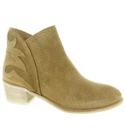 bottines et boots - Casual - femme - Nubuck - Taupe - Alpe