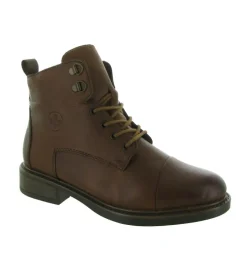 bottines et boots - Casual - femme - Cuir - Marron - Rieker