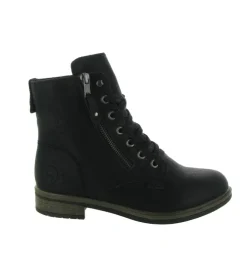 bottines et boots - Casual - femme - Synthétique - Noir - Rieker