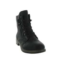 bottines et boots - Casual - femme - Synthétique - Noir - Rieker