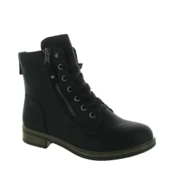 bottines et boots - Casual - femme - Synthétique - Noir - Rieker