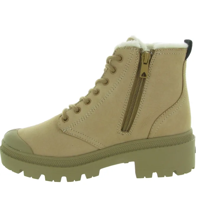 bottines et boots - Casual - femme - Nubuck - Beige - Palladium