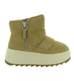 bottines et boots - Casual - femme - Nubuck - Beige - Ash italia