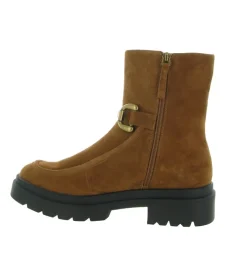 bottines et boots - Casual - femme - Nubuck - Marron - Bibi lou